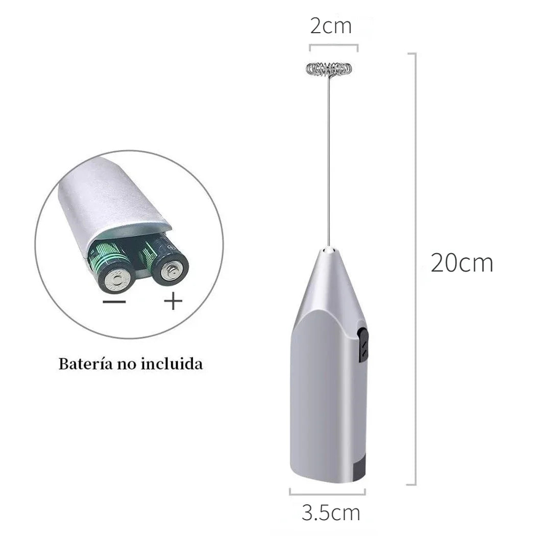Household Mini Stainless Steel Electric Handheld Egg Beater Cappuccino Latte Coffee Foamer Hot Chocolate Drink Mixer
