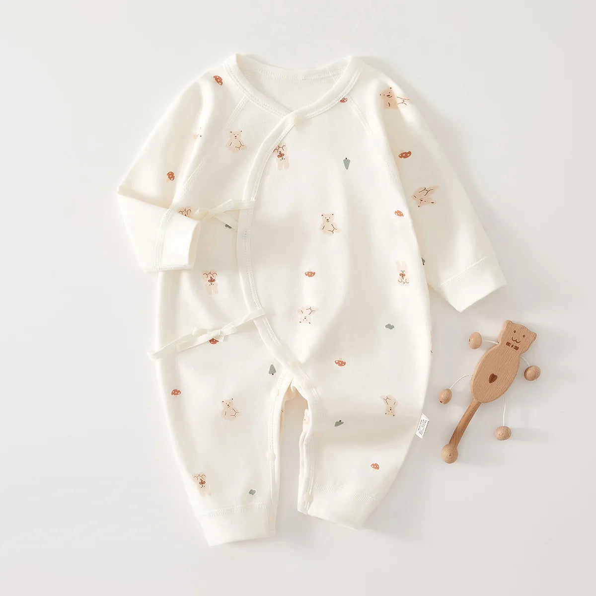 AYNIGIELL High-Quality Newborn Baby Jumpsuit Four Season Cute Children's Jumpsuit 0-6M Cute Baby Girl Male Baby Clothing